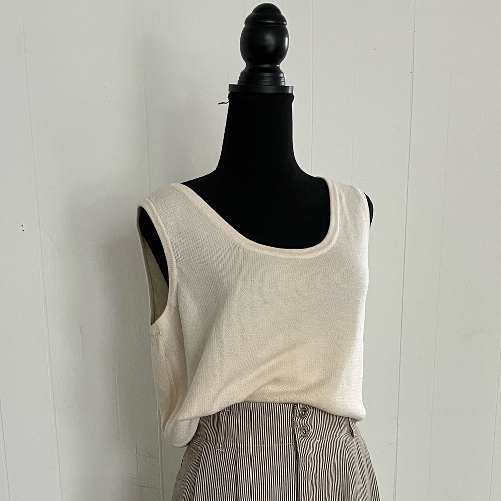 Cream Tank